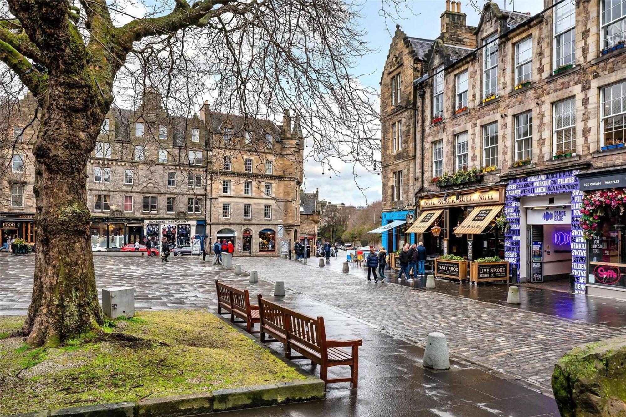Bright Old Town City Centre Apartment EDI Exterior foto